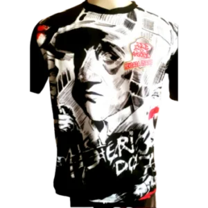 Camiseta: Criamos camisetas 100% personalizadas com tecido de alta qualidade e sublimação.