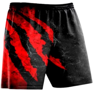 Shorts: Nossos shorts também são 100% personalizáveis, com tecido de alta qualidade e sublimação.